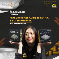 Blackmagic Design : Mini Converter Audio to SDI 4K & SDI to Audio 4K