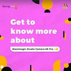 Blackmagic Design: Blackmagic Studio Camera 6K Pro